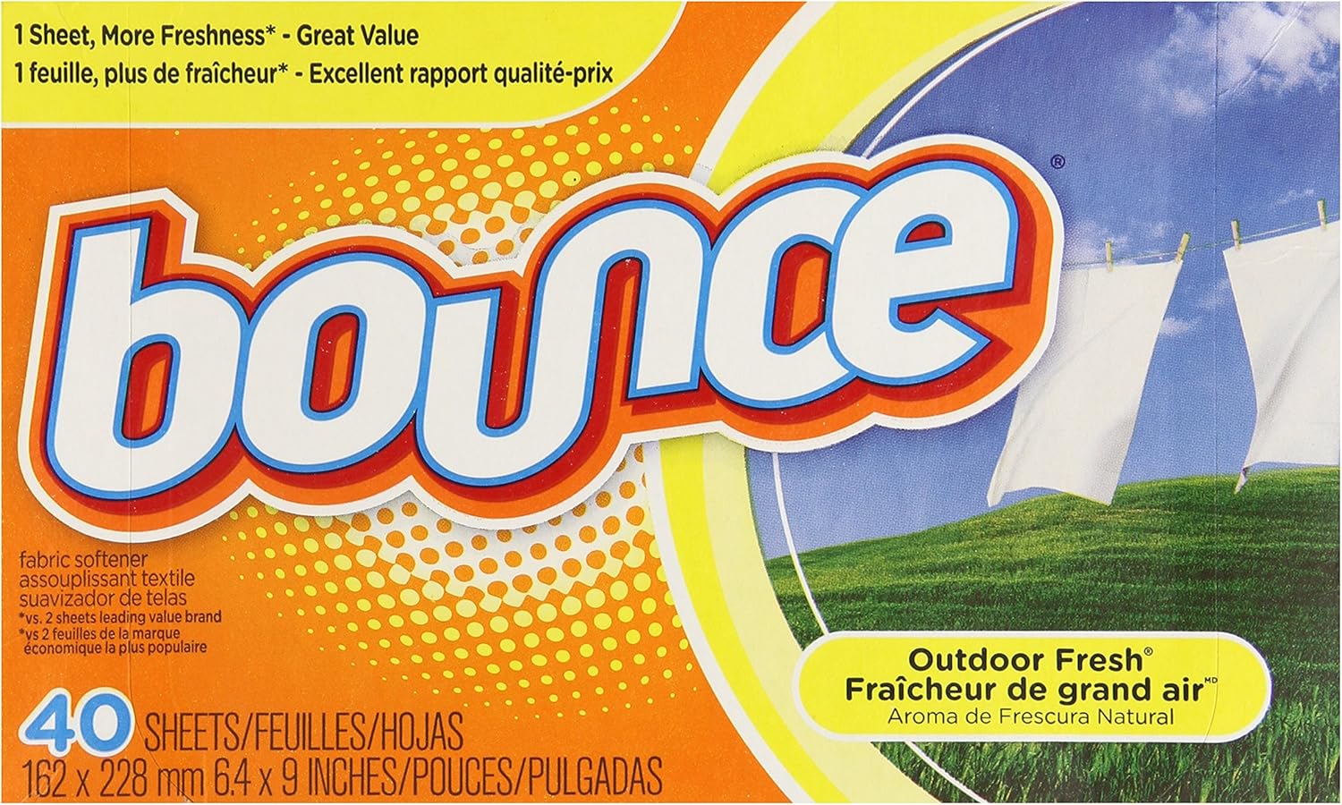 bounce outdoor fresh 面料柔顺床单,40 张 40